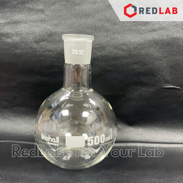 Bộ chiết Soxhlet BIOHALL 100 250 500 1000 ml, gồm bình cầu đáy bằng, thân chiết và sinh hàn bóng, có VAT