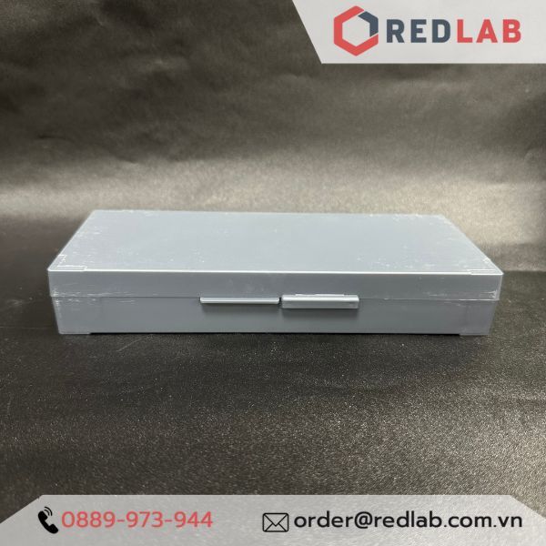 Hộp đựng lam kính hiển vi GREETMED 50 / 100 vị trí, slide box dùng lưu trữ lam trong thí nghiệm, xét nghiệm, có VAT