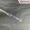 Pipet bầu 1 vạch ISOLAB Class AS 1 2 3 4 5 10 15 20 25 50 ml, ống hút thủy tinh thí nghiệm, có VAT