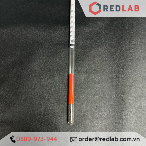 Tỷ trọng kế 1.000-2.000 : 0.010 g/ml Tp 20°C ALLA 3000TB100/20-QP hydrometer, có VAT