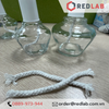 Đèn cồn thủy tinh ONELAB 150ml 250ml dùng đun mẫu thí nghiệm, có sẵn 1 tim đèn, có VAT