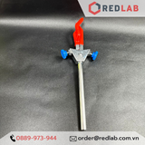Kẹp bình cầu 3 càng Genlab, khẩu độ 70mm, dùng cho các thí nghiệm hoá học, có VAT