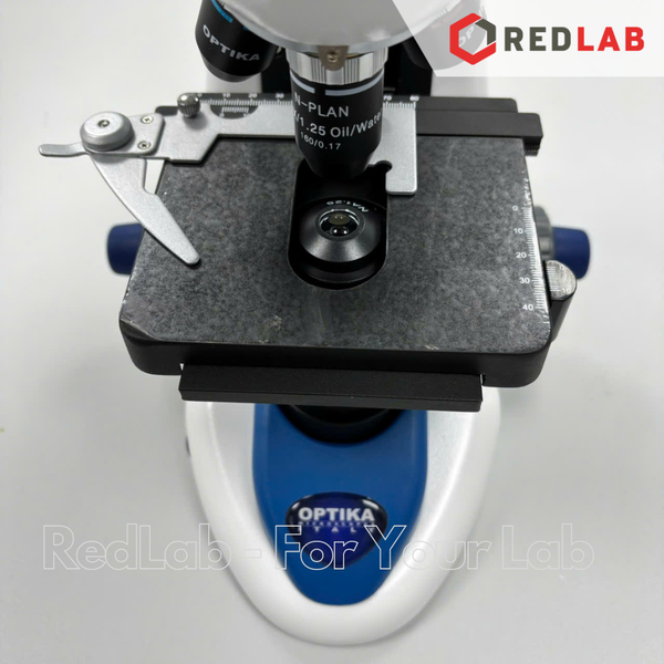 Kính hiển vi quang học 2 mắt hãng OPTIKA -  model B-192PL, Vật kính N-PLAN 4x 10x 40x 100x (dầu/nước), X-LED 3W, có VAT