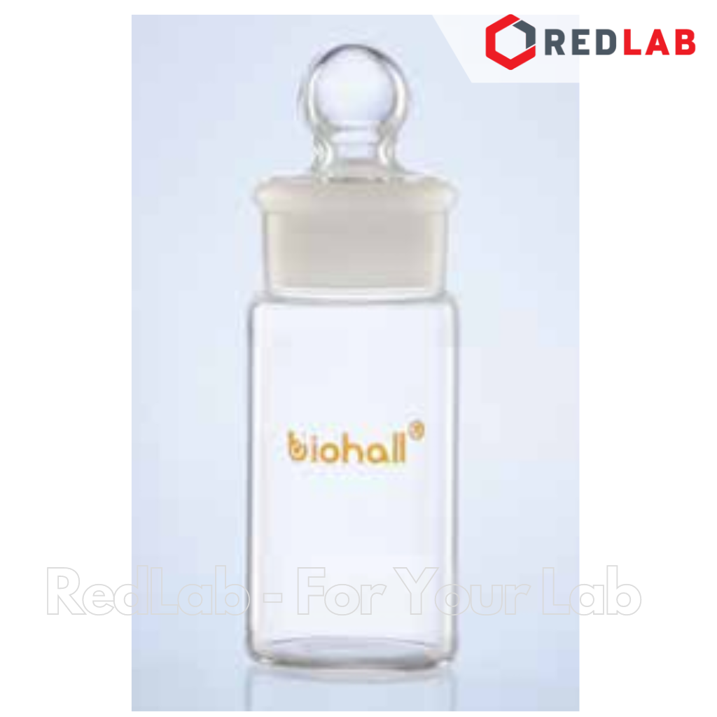 Chén cân Cao thành BIOHALL 20×40 25×50 15×50 25×60 30×60 30×65 40×80 40×90 50×35 60×40 mm, thủy tinh  boro 3.3, có VAT