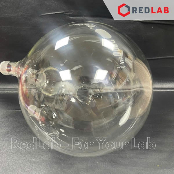 Bình cầu đáy tròn 4 cổ nhám BIOHALL 250 500 1000 ml 2L 5L 10L 20L - 19/26 24/29 29/32 34/35 45/40 55/44, có VAT