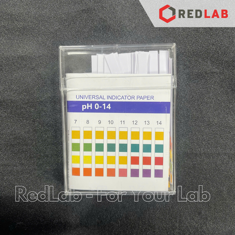 [Hộp 100 test] Que đo nhanh pH 0-14 NewStar chính xác cao với bảng 4 màu chuẩn cho từng độ pH, có VAT