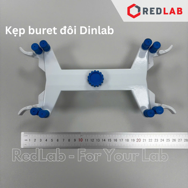 Giá đỡ, khóa đôi, kẹp 3 càng, kẹp cổ bình cầu, sinh hàn, kẹp buret đơn / đôi dùng cho các thí nghiệm hoá học, có VAT