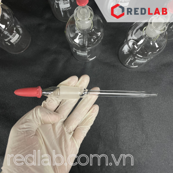 Chai nhỏ giọt trắng BIOHALL 30 60 125 250 ml, thuỷ tinh boro 3.3, quả bóp cao su hồng, có VAT