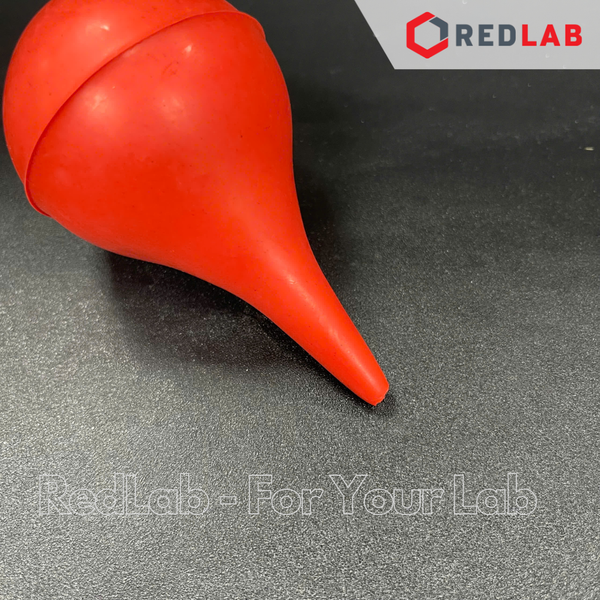 Quả bóp cao su 1 van 90ml PT Medical (boa đỏ vệ sinh liền vòi / ear syringe) có VAT