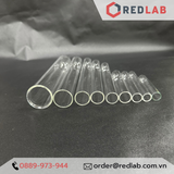 Ống nghiệm trơn không vành ONELAB Ø 12 13 16 18 20 25 30 mm, thuỷ tinh boro 3.3 chịu nhiệt, có VAT