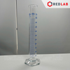 Ống đong thủy tinh SIMAX Class A 5 10 25 50 100 250 500 1000 ml, đế lục giác, vạch xanh, Measuring Cylinder, có VAT