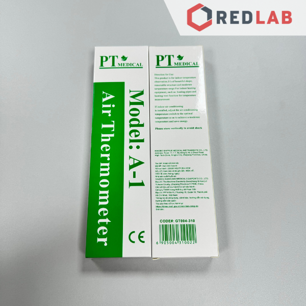 Nhiệt kế thời tiết treo tường PT Medical, max 50 °C / 120 °F, đo nhiệt độ phòng hoặc ngoài trời, có VAT