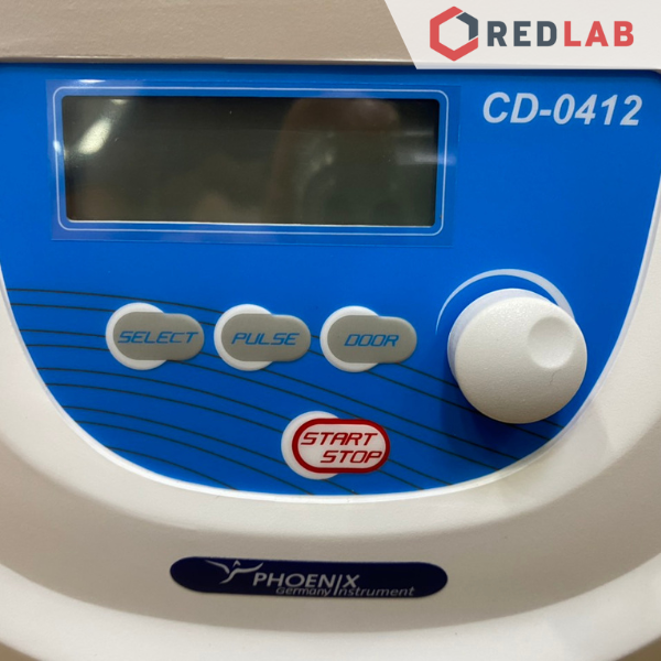 Máy ly tâm tube 15ml 10ml 7ml 5ml PHOENIX Instrument CD-0412-15, 300-4500rpm, màn hình LCD, BH 12T, có VAT
