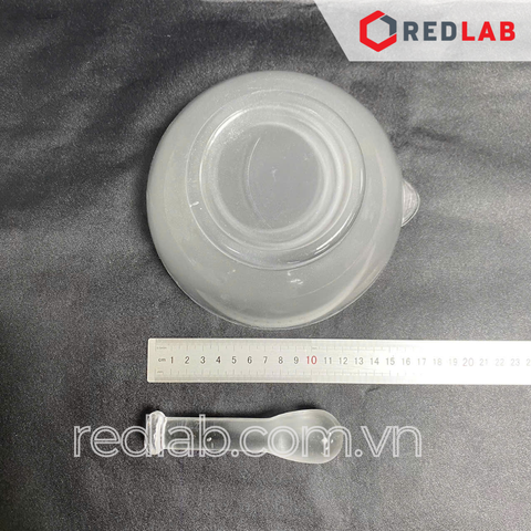 Bộ cối chày thuỷ tinh ONELAB đường kính 75 90 120 150 180 mm, dùng nghiền mẫu thí nghiệm, có VAT
