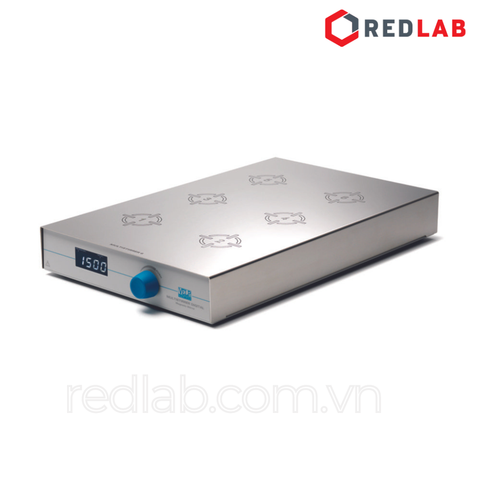 Máy khuấy từ 6 vị trí Multistirrer Digital 6 (F203A0179) hãng VELP - Ý, max 1500 vòng/ phút 6x 400ml (H2O), có VAT - redlab