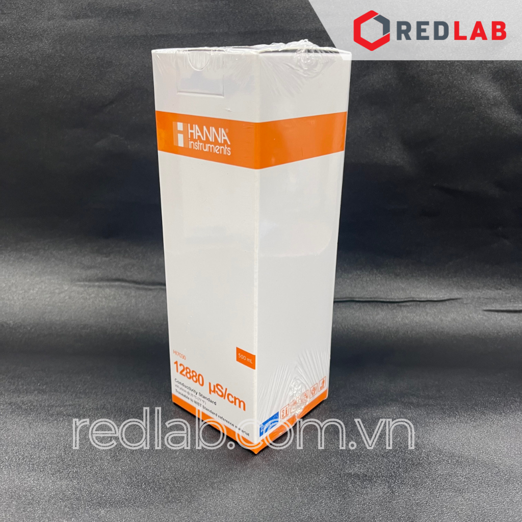 Dung Dịch Hiệu Chuẩn Độ Dẫn 12880 µS/cm (500mL) Hanna HI7030L, giá tốt, có VAT