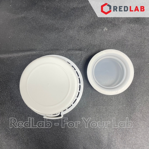 Chai nhôm 50 100 250 500 1000 ml, 99.7% nhôm, nắp khóa nhựa trắng, nắp đệm hạn chế bay hơi, có VAT