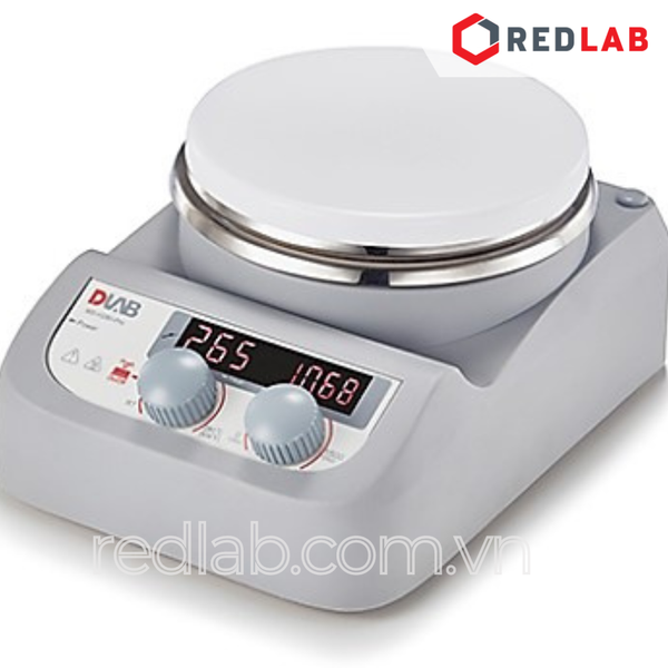 Máy khuấy từ gia nhiệt DLAB MS-H280-Pro (8130101212) max 1500 rpm, 280°C, 3 lít H2O, gồm sensor nhiệt, màn hình LED, có VAT