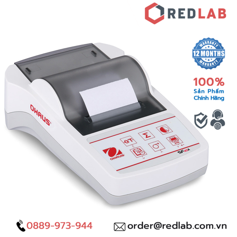 Máy in dùng cho Cân kỹ thuật, Cân phân tích ... OHAUS SF40A, cung cấp kèm giấy in và cáp, có VAT - redlab