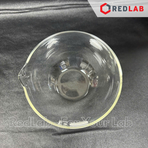 Chén thuỷ tinh có mỏ DURAN Class A 45 60 90 170 320 ml, Evaporating Dish with spout, có VAT