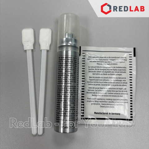 Bộ dụng cụ vệ sinh kính hiển vi OPTIKA 15104, gồm dung dịch, khăn lau, que gạc, có VAT