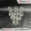 Bình tam giác miệng rộng ONELAB 50 100 250 500 1000 2000 3000 10000 ml, bình nón / erlen thuỷ tinh đựng mẫu thí nghiệm, có VAT