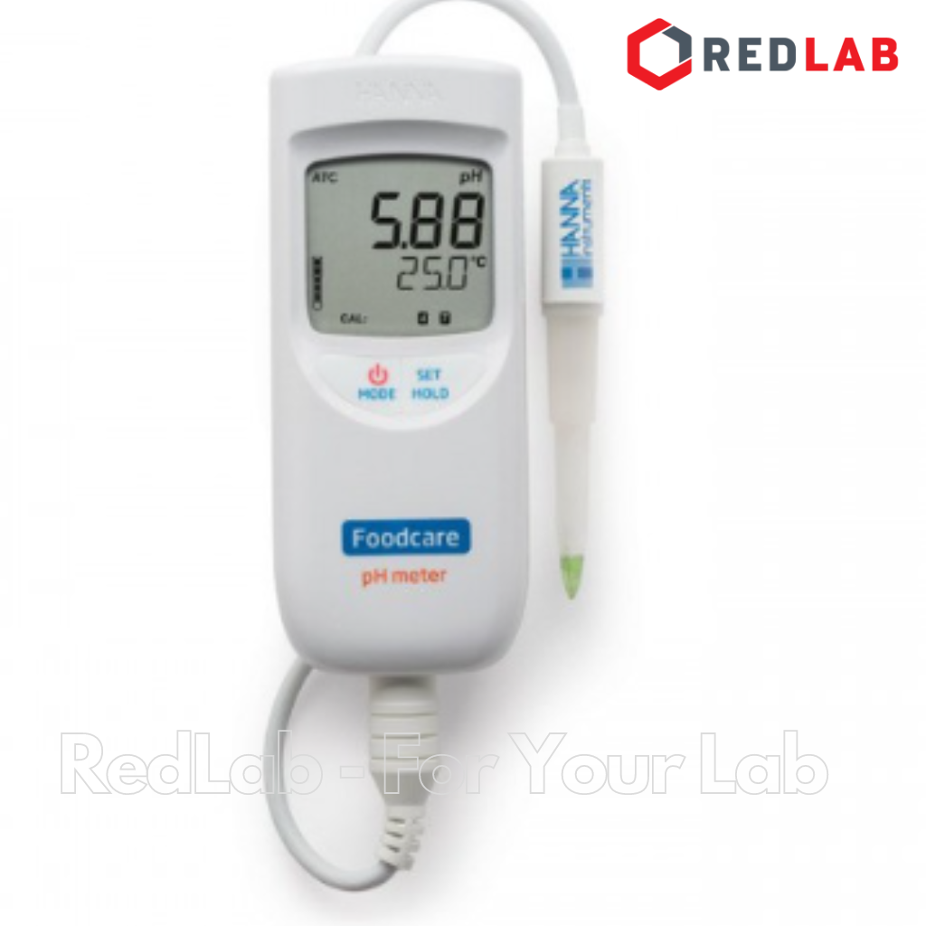 Máy Đo pH/Nhiệt Độ Trong Sữa Chua, Phô Mai Và Thực Phẩm Bán Rắn (HACCP) Hanna HI99161, giá tốt, có VAT