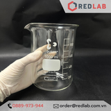 Cốc đốt thủy tinh thấp thành DURAN Class A 50 100 150 250 400 600 800 ml, 1 2 3 5 L, beaker có mỏ chịu nhiệt, có VAT