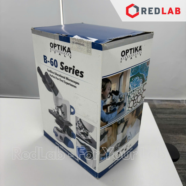 Kính hiển vi quang học 1 mắt hãng OPTIKA - Ý model B-61, Vật kính 4x 10x 40x, X-LED 1W, có VAT