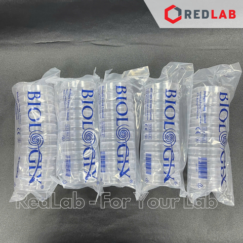 [Gói 10 cái tiệt trùng] Đĩa petri nhựa PS 60x15mm BIOLOGIX 66-1560, có VAT
