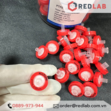 Đầu lọc sắc ký PTFE kị nước MEMBRANE SOLUTIONS 13mm lỗ lọc 0.22um / 0.45um, hydrophobic syringe filter, có VAT