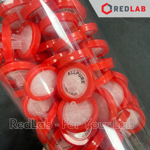 Đầu lọc sắc ký PTFE ưa nước MEMBRANE SOLUTIONS 25mm lỗ lọc 0.22um / 0.45um, hydrophilic syringe filter, có VAT