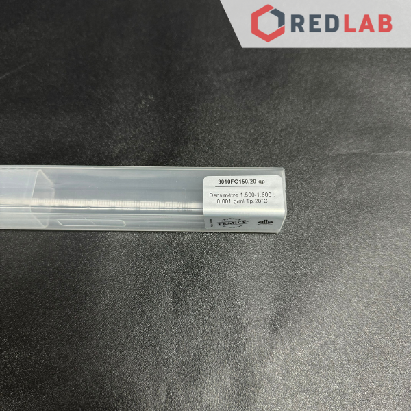 Tỷ trọng kế 1.500-1.600 : 0.001 g/ml Tp 20°C ALLA 3010FG150/20-QP hydrometer, có VAT