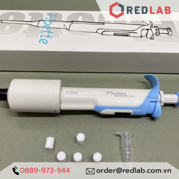 Micropipet hấp tiệt trùng có khoá lock PHOENIX 0.1-2 0.5-10 2-20 10-100 20-200 30-300 ul 0.1-1 0.5-5 1-10ml, có VAT