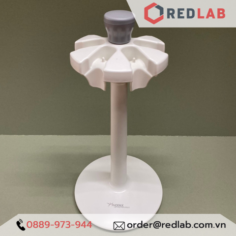 Giá đỡ Micropipette tròn 6 vị trí PHOENIX Instrument, pipp stand round treo micropipet đơn kênh / đa kênh - Redlab