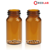 [Bộ 100 cái] ALWSCI Chai thủy tinh vial 40ML 27.5x95mm trắng / nâu + Nắp vặn kín nhựa PP 24-400 septa 1.5mm, có VAT
