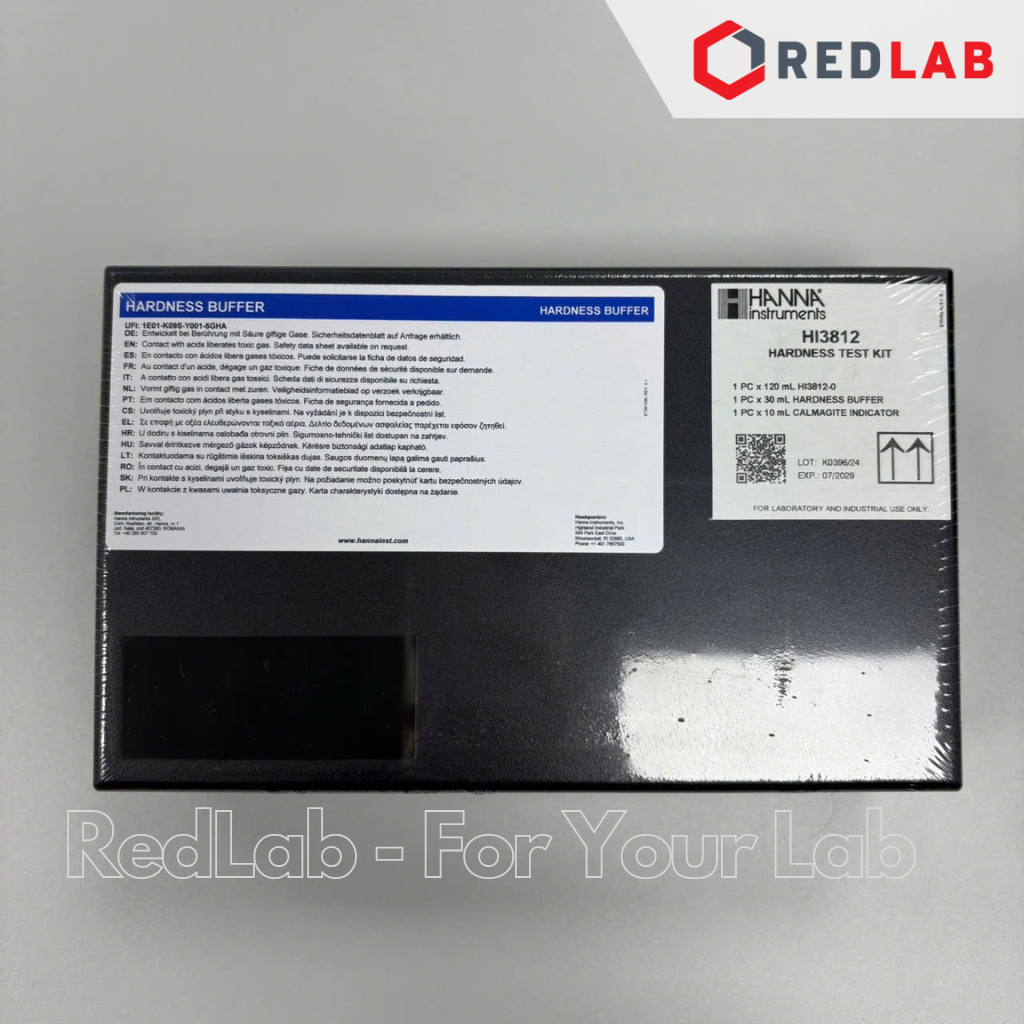 Bộ kiểm tra độ cứng tổng của nước Hanna HI3812 và dung dịch thử độ cứng tổng Hanna HI3812-100