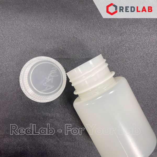 AZLON UK Chai nhựa miệng rộng HDPE 100mL, hàng Anh cao cấp