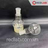 Bình cầu đáy bằng 1 cổ nhám BIOHALL 25 50 100 250 500 ml 1L 2L 3L 5L 10L 20L - 14/23 19/26 24/29 29/32 34/35 45/40 55/44, mark trắng, có VAT