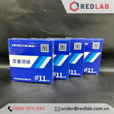 Giấy lọc định lượng NewStar Ø 9 11 12.5 15 cm (hộp 100 tờ) chảy trung bình 202, quantitative filter paper, có VAT