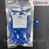 Lọ đựng mẫu sắc ký vial 2ml 8-425 MEMBRANE SOLUTIONS trắng / nâu, Nắp vặn đen có lỗ / septa xẻ rãnh / nắp kín, có VAT