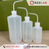 Bình tia nhựa LDPE miệng hẹp ONELAB 250 500 1000 ml, có chia vạch, washing bottle thí nghệm, có VAT