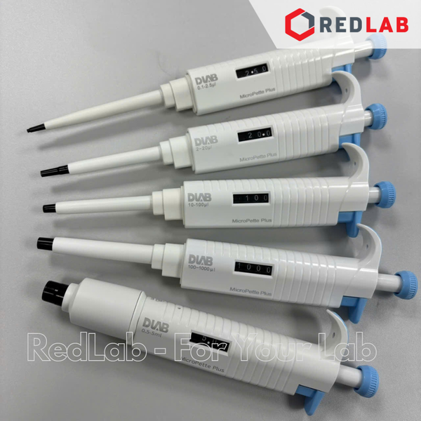 Micropipet hấp tiệt trùng 1 kênh DLAB 0.1-2.5 0.5-10 2-20 5-50 10-100 20-200 100-1000 ul 0.5-5 1-10 ml, có VAT