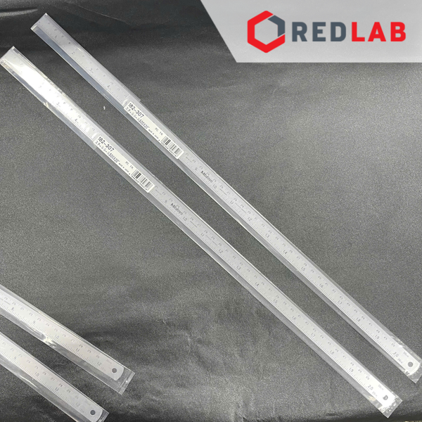 Thước lá thép thẳng 0-500mm/0-20