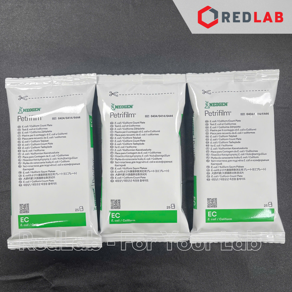 6404 / 6414 / 6444 Đĩa Petrifilm kiểm E.coli / Coliforms NEOGEN (EC) Petrifilm E. coli/Coliform Count Plates, có VAT