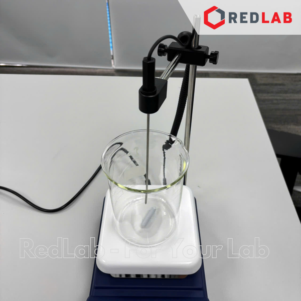 Máy khuấy từ gia nhiệt digital Phoenix RSM-14HP, 1500rpm, 380°C, sensor PT1000-A, đĩa vuông 140mm, BH 12T, có VAT