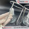 Kiềng nung 3 chân inox Ø 10cm cao 13cm, dùng đun với ngọn lửa đèn cồn trong thí nghiệm, trường học, có VAT