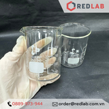 Cốc đốt thủy tinh thấp thành DURAN Class A 50 100 150 250 400 600 800 ml, 1 2 3 5 L, beaker có mỏ chịu nhiệt, có VAT