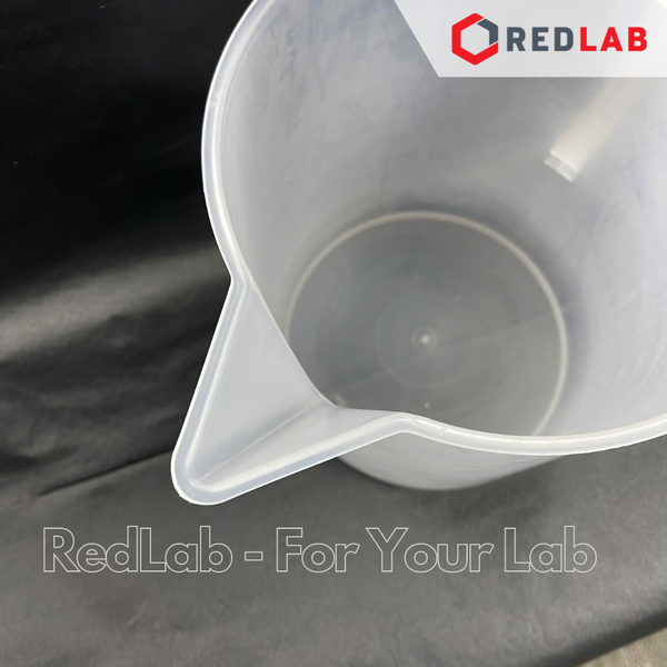 Ca nhựa PP có quai KARTELL chia vạch nổi trắng, dáng thấp 500 1000 2000 3000 5000 ml, Measuring Jugs short form, có VAT