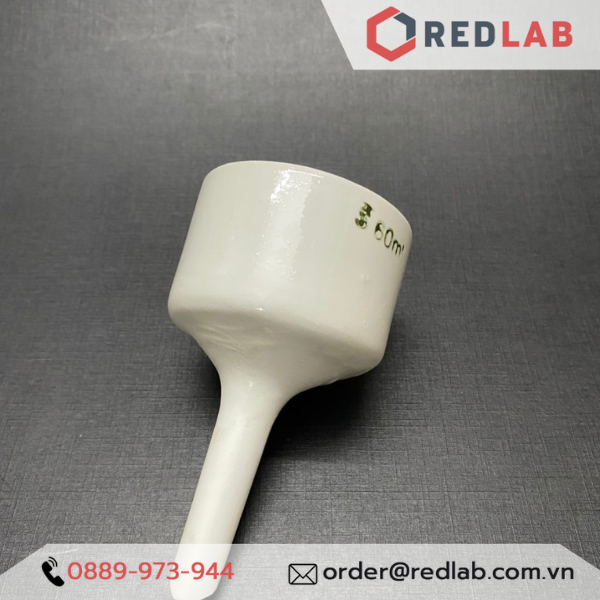 Phễu lọc sứ ONELAB Ø 60 80 100 120 150 200 250 300 mm Buchner dùng lọc mẫu thí nghiệm, có VAT